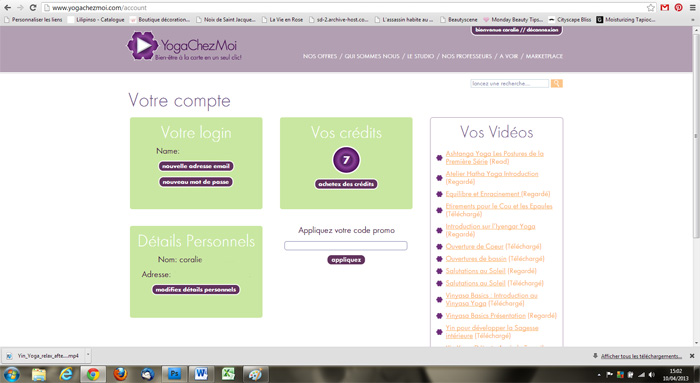 www.yogachezmoi.com - Le mercredi tout est permis // Je fais du Yoga en ligne
