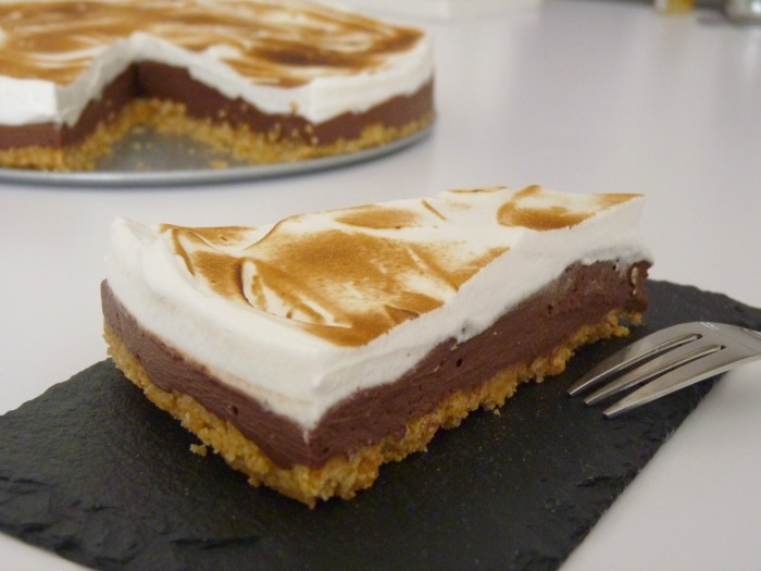 gateau choco coco recette tarte chocolat meringuée