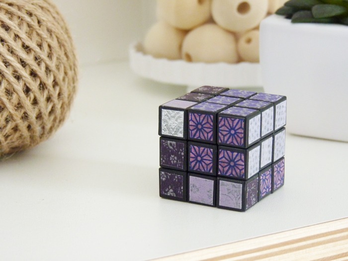 customiser un rubik's cube