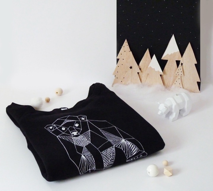 ours origami pull dessin spreadshirt