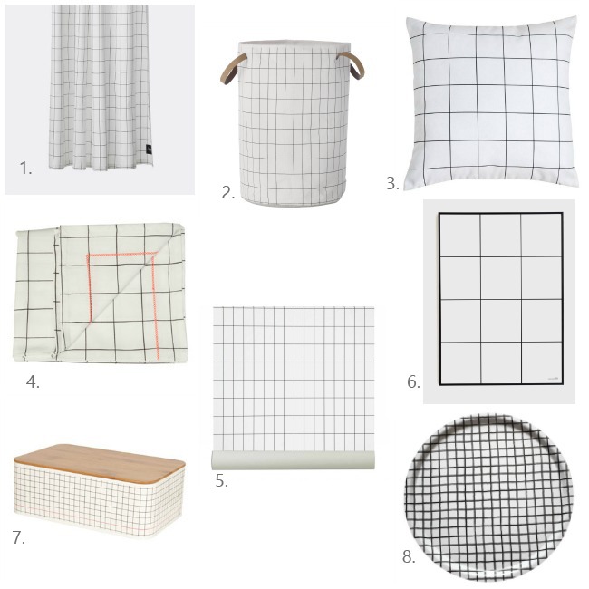 selection shopping grid