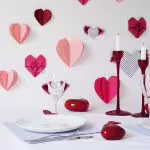 Diy : un mur de coeurs en papier pour la St Valentin