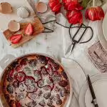 Le clafoutis aux fraises