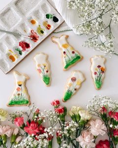 Biscuits de Pâques décorés