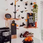 Mon pegboard en version spooky-cute