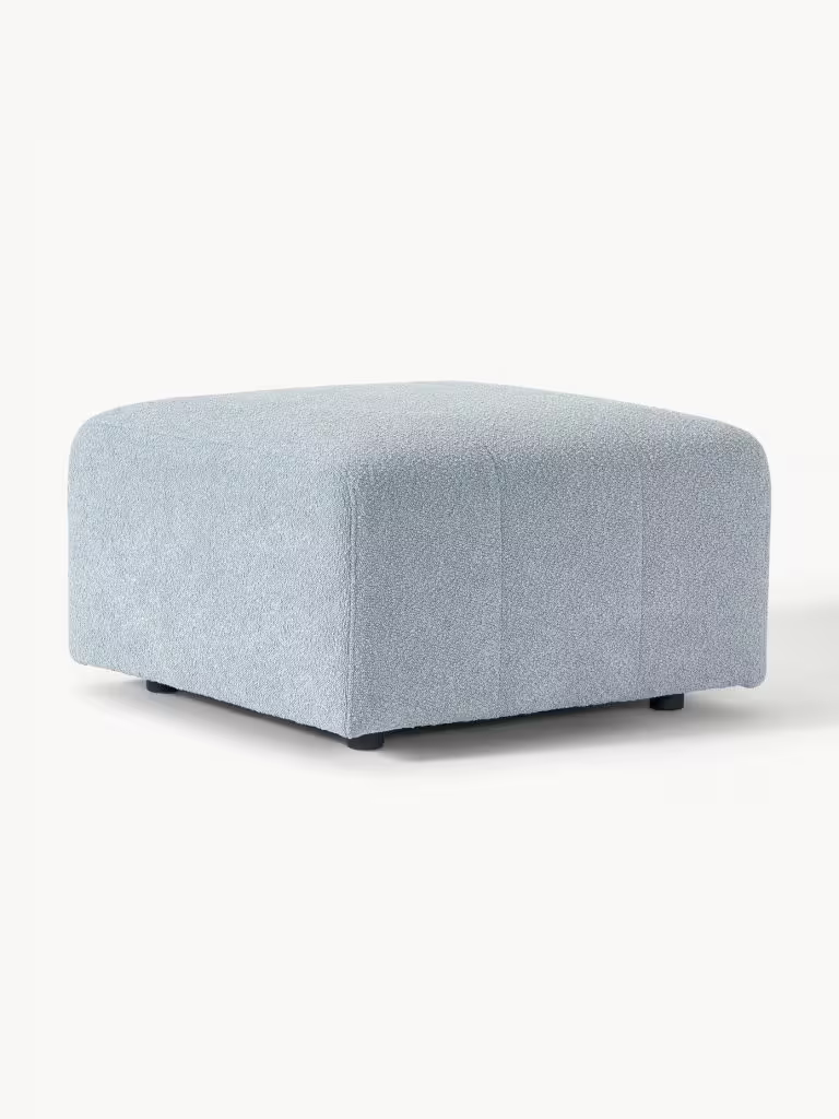 Pouf bleu danois