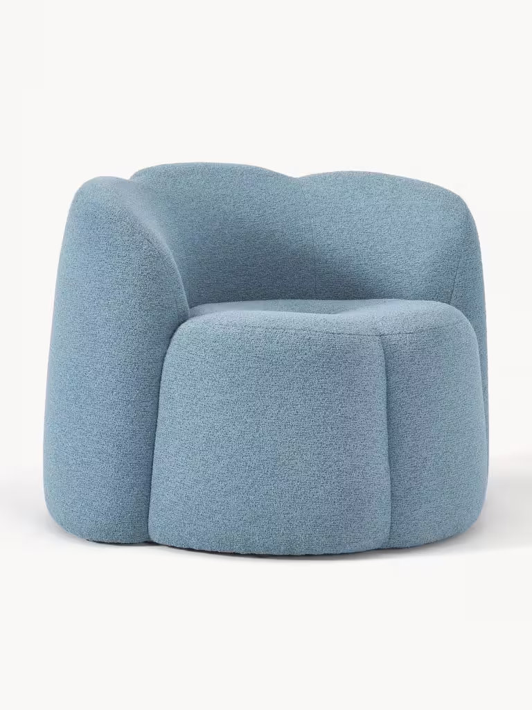 Fauteuil bleu danois