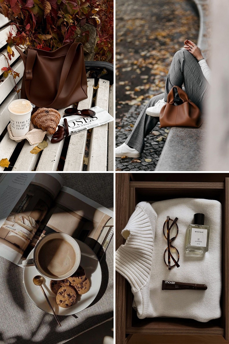 moodboard d'automne pour s'inspirer selon ses goûts